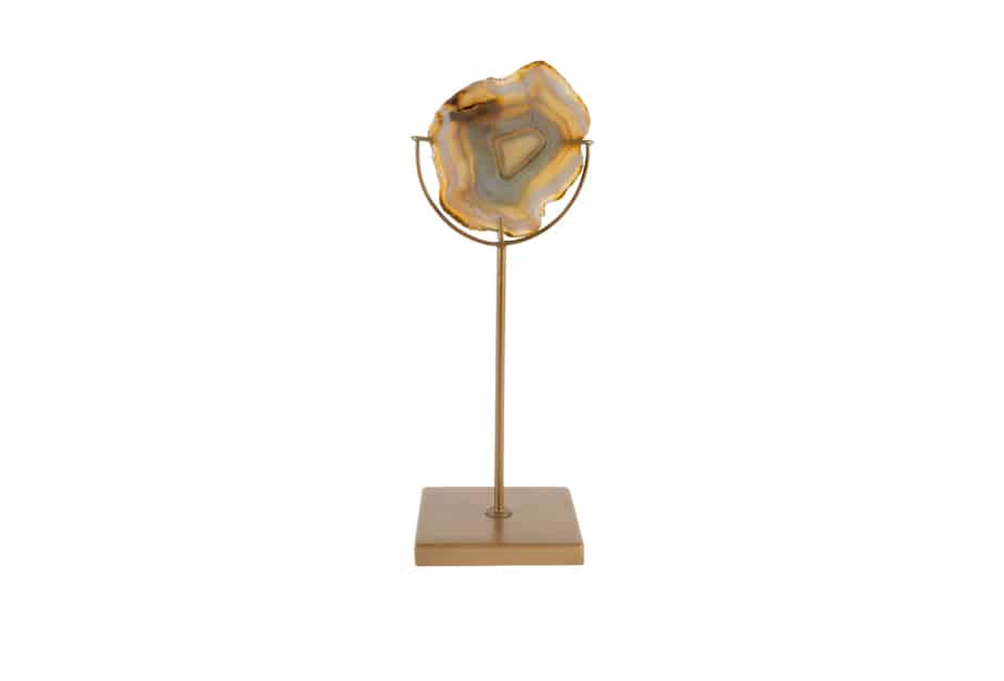 Dutchbone Gem küünlahoidja kollane