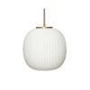 Hübch laelamp klaasist, valge, S
