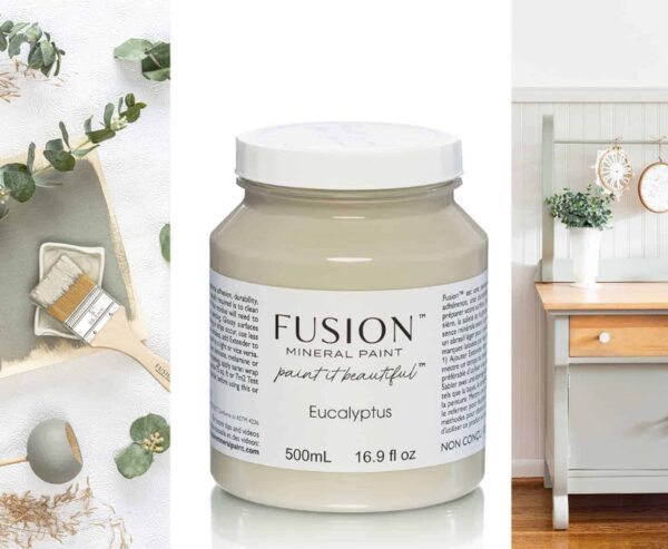 Fusion mineraalvärv Eucalyptus, 500 ml