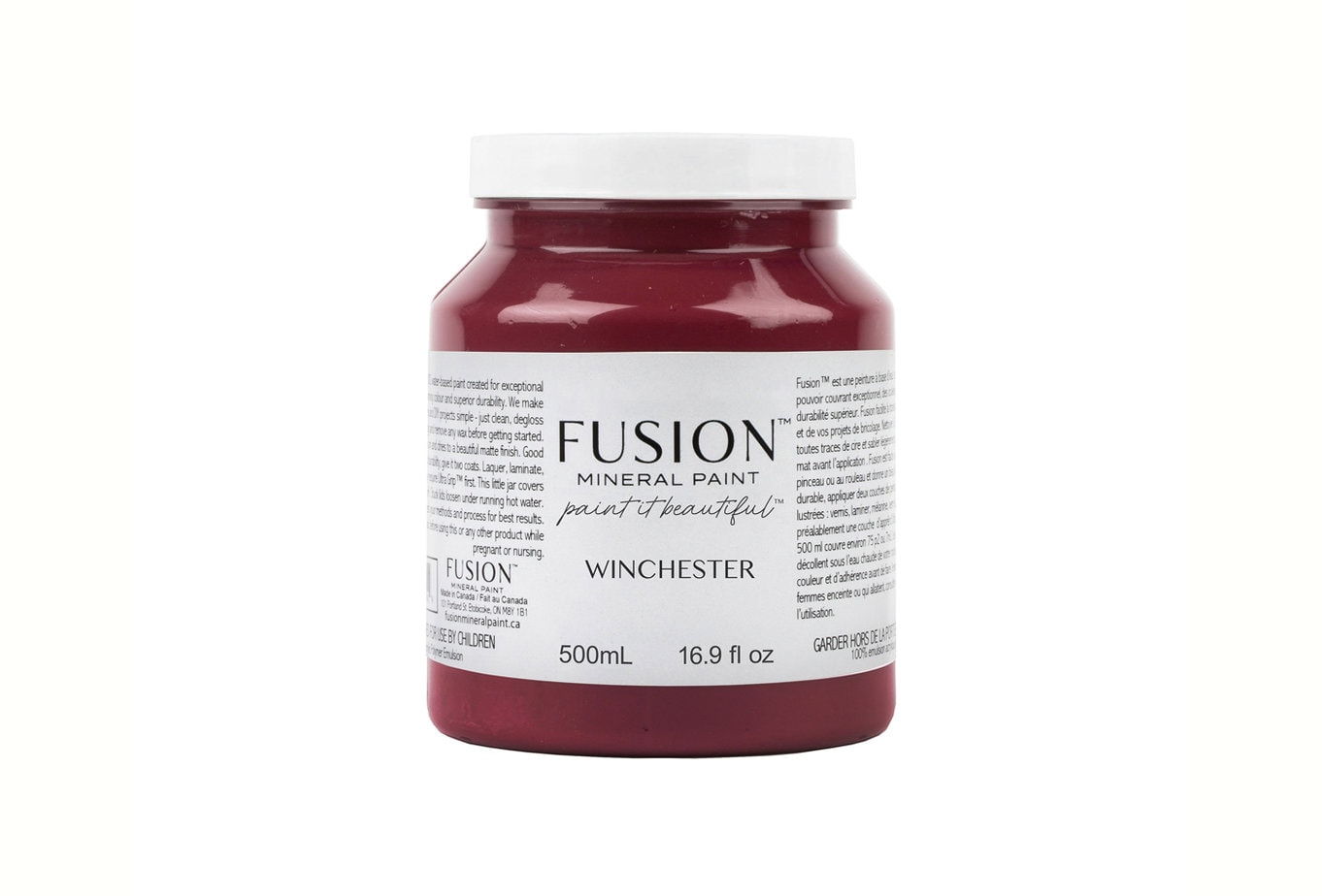 Fusion mineraalvärv Winchester, 500 ml