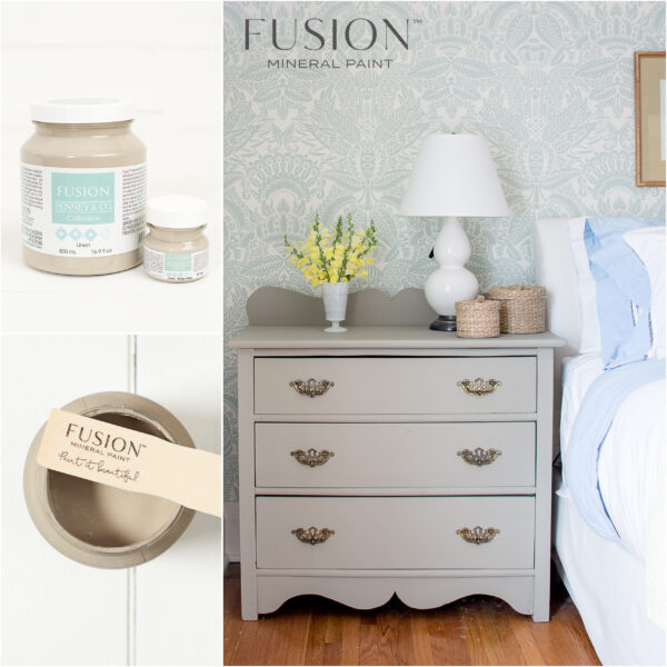 Fusion mineraalvärv Linen , 500 ml