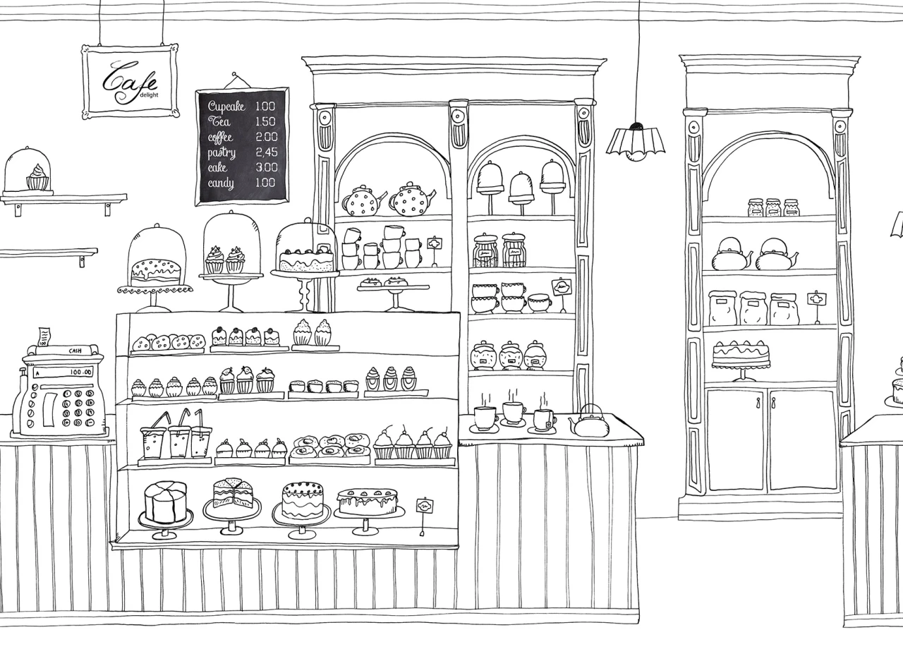Rebel Walls fototapeet Le Petit Patisserie R16862