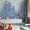Rebel Walls fototapeet GREEN WOOD MIST R19230