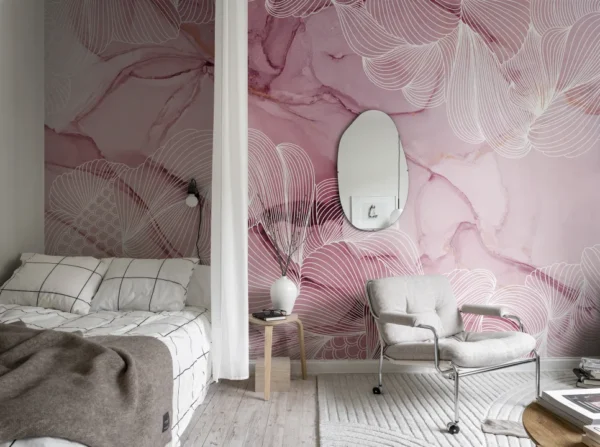 Rebel Walls fototapeet OPULENCE MAGENTA R19510