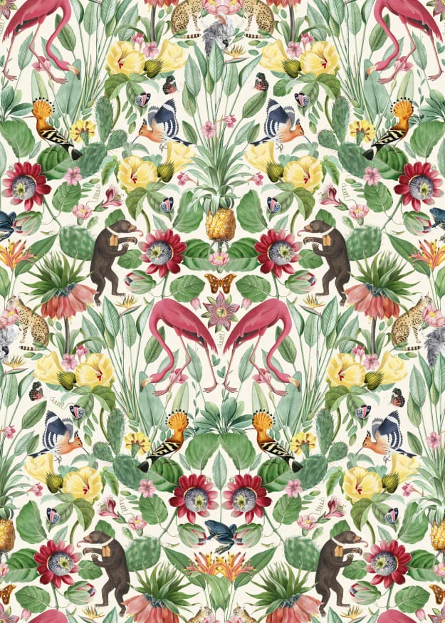 Rebel Walls fototapeet WHIMSICAL JUNGLE DAY R19665