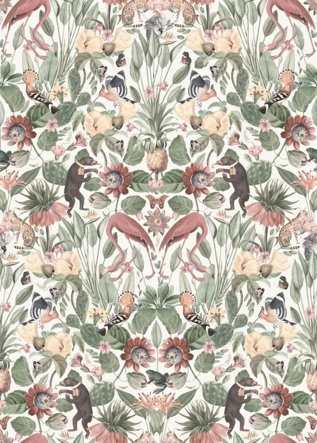 Rebel Walls fototapeet WHIMSICAL JUNGLE PASTEL R19666