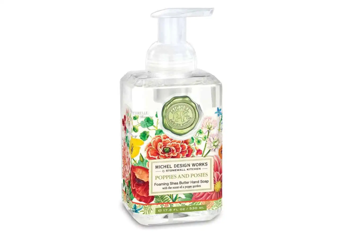 Vahuseep sheavõiga kätele Poppies and Posies 530ml (