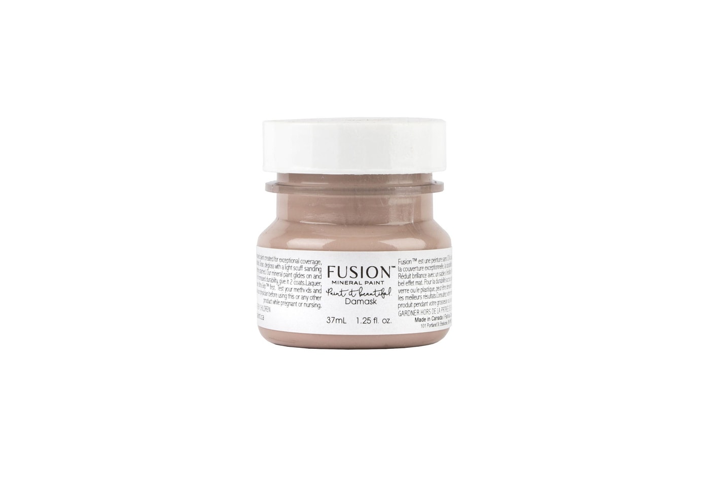 Fusion mineraalvärv Ash, 37ml