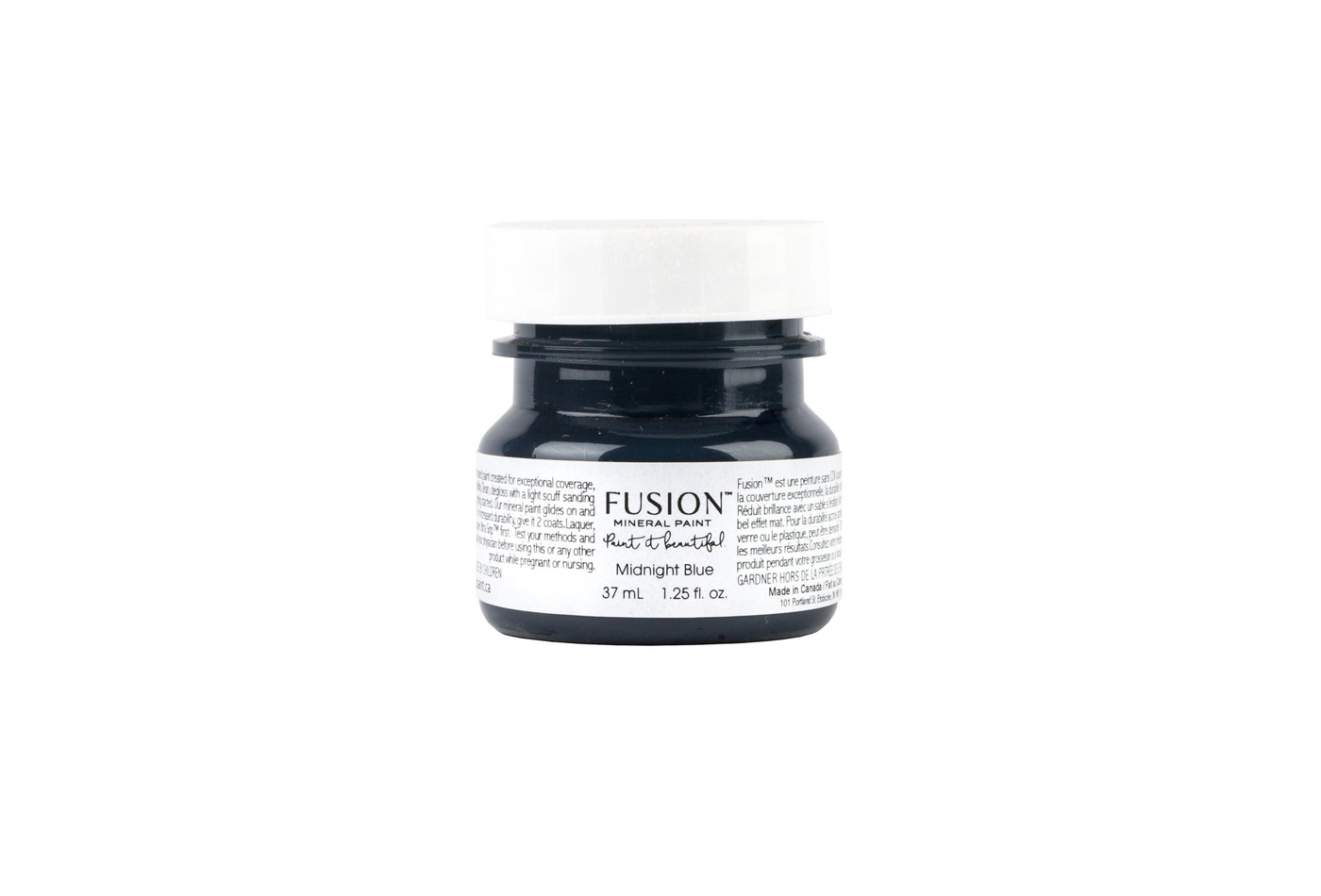 Fusion mineraalvärv Midnight Blue, 37ml