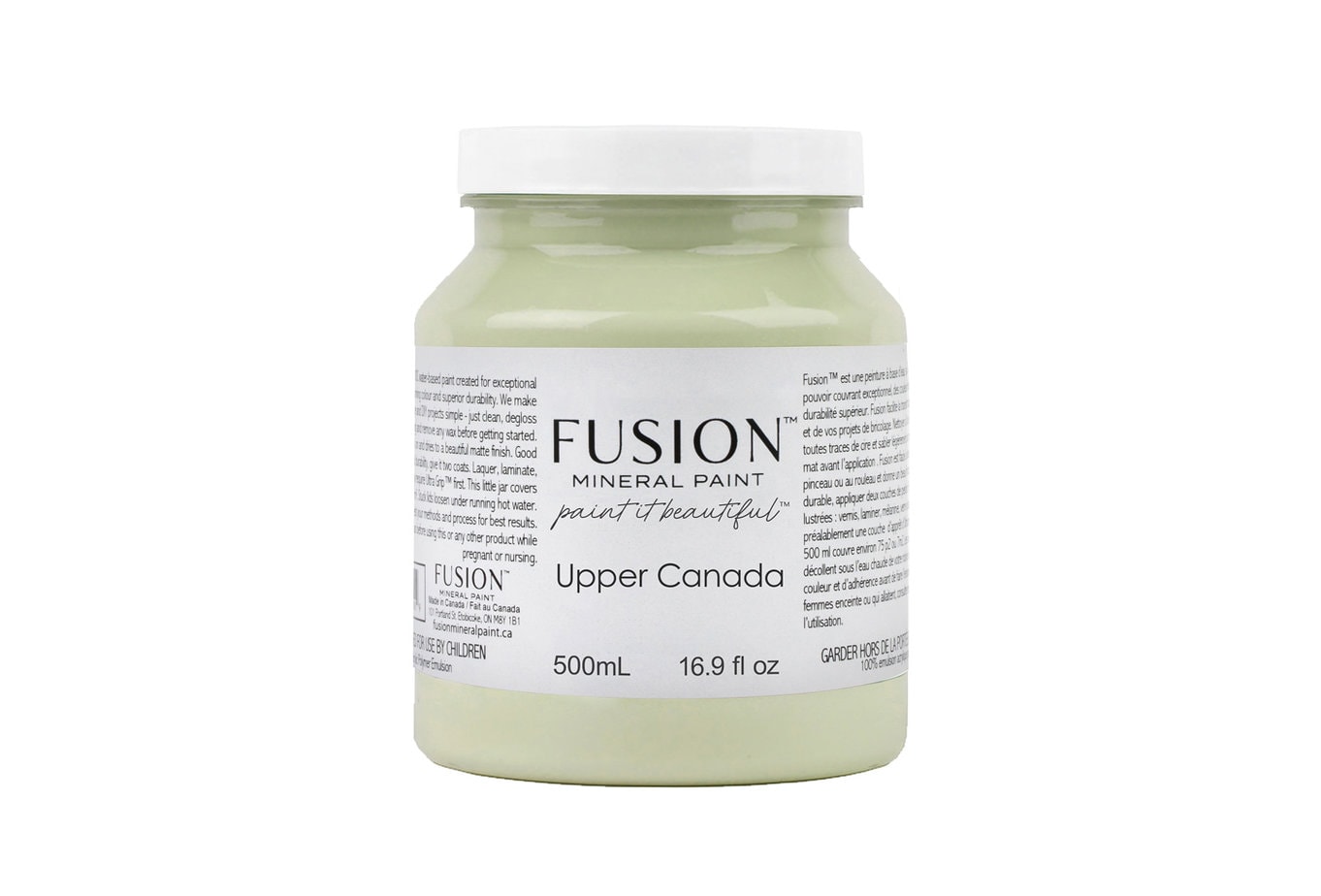 Fusion mineraalvärv Upper Canada Green, 500 ml