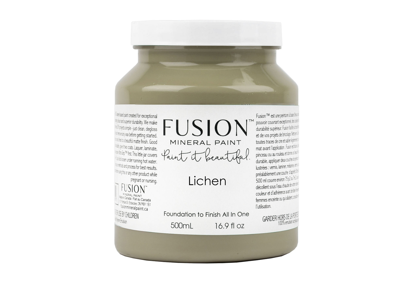 Fusion mineraalvärv Lichen, 500 ml