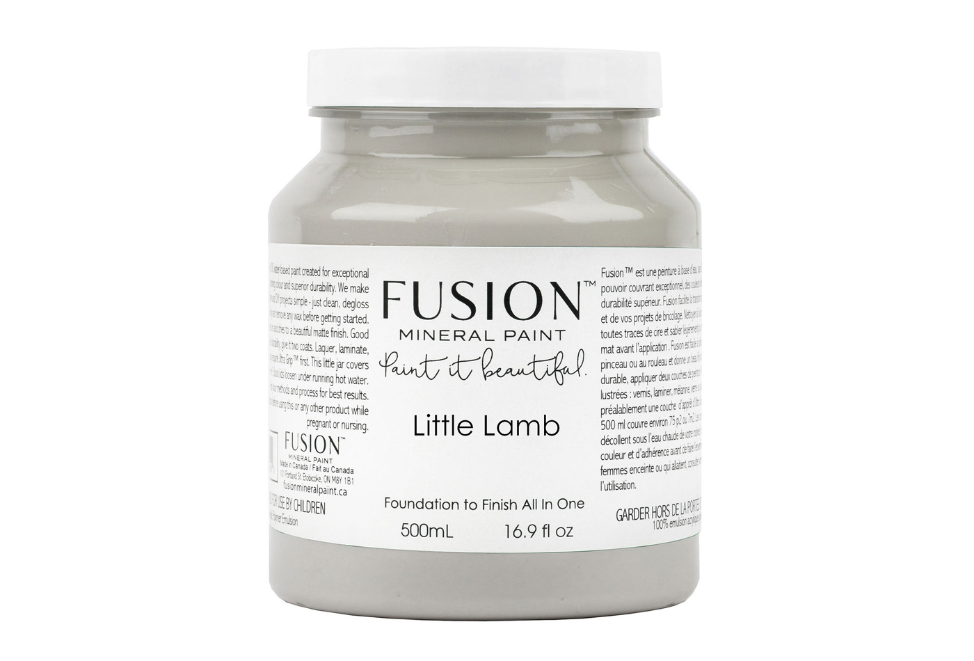 Fusion mineraalvärv Little Lamb, 500 ml