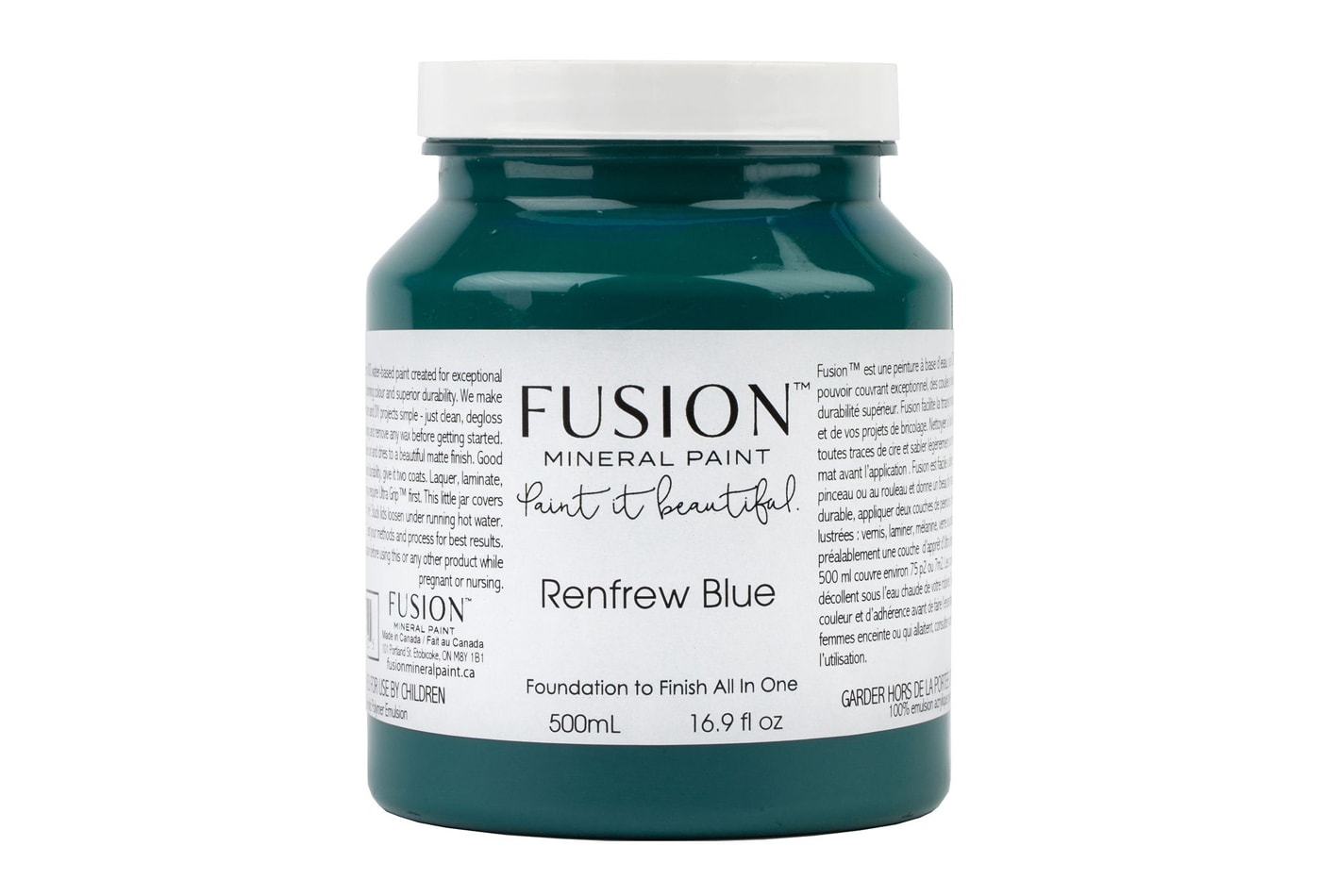 Fusion mineraalvärv Renfrew Blue, 500 ml