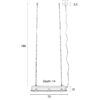 ZUIVER G.T.A. laelamp, must - 2 suurust