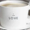 BC* tass valge, triibuline "Pure Love"