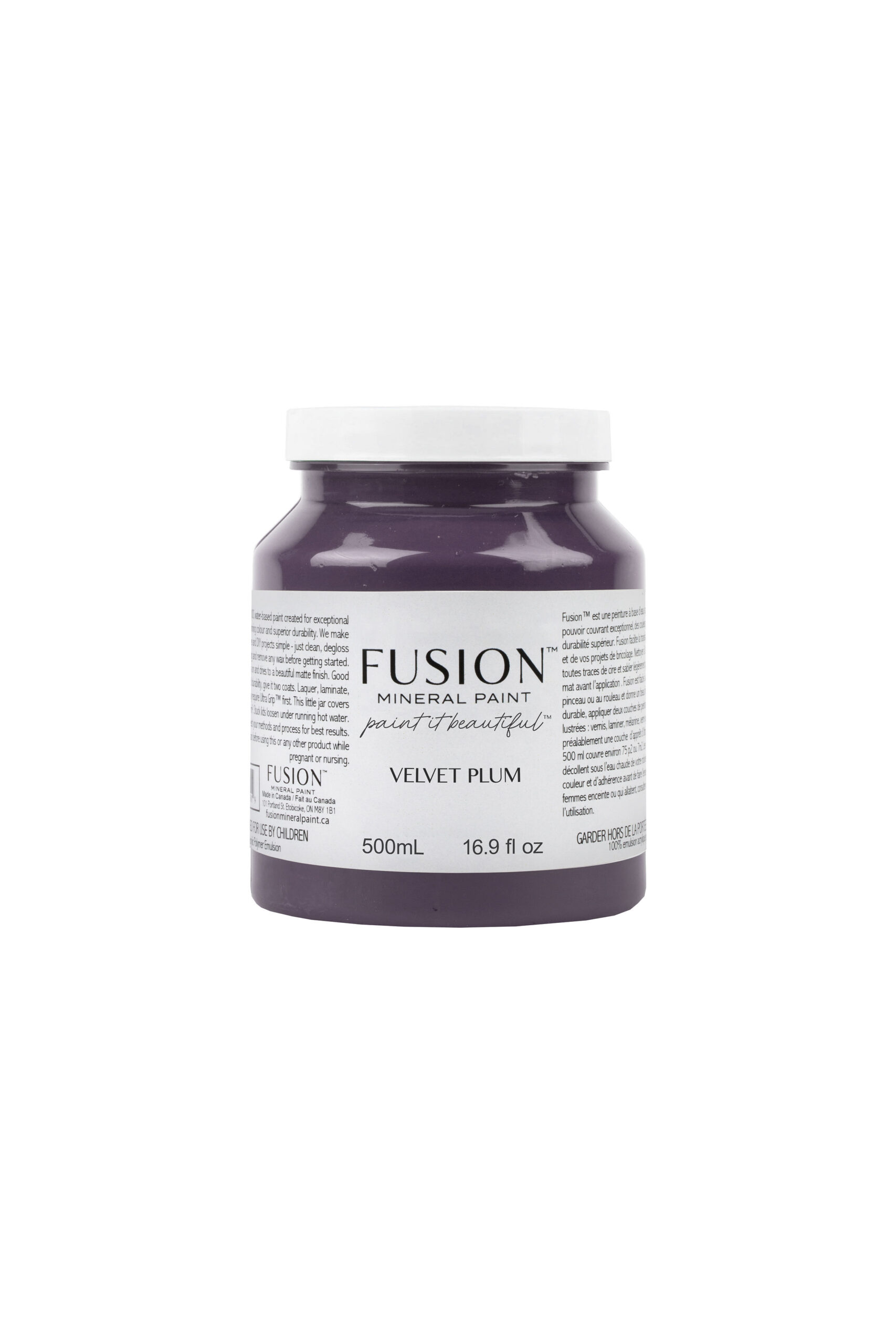 Fusion mineraalvärv Velvet Plum 500ml