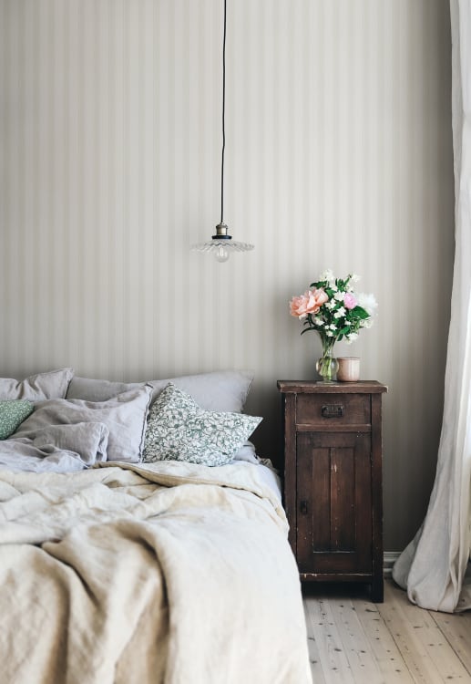 Sandberg tapeet Gustav, Light Gray 101-21