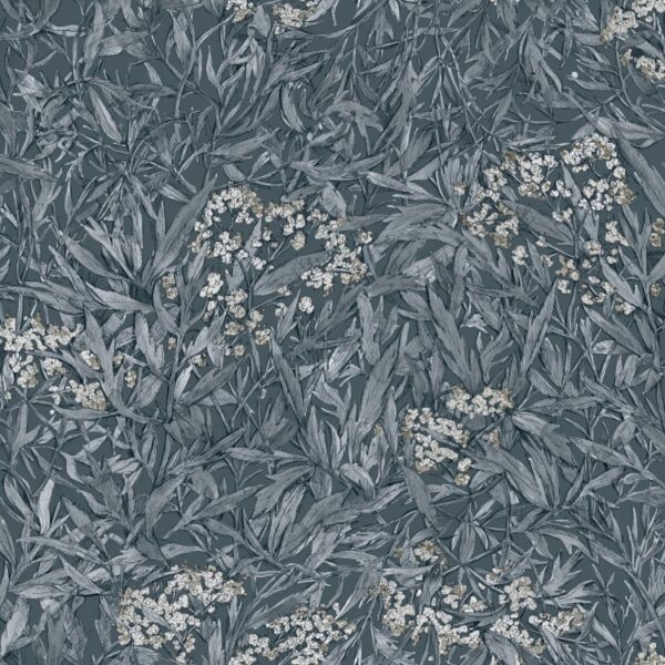 Sandberg tapeet Malin, Indigo Blue 225-66