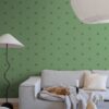 Sandberg tapeet Arboretet Dark Green 227-68