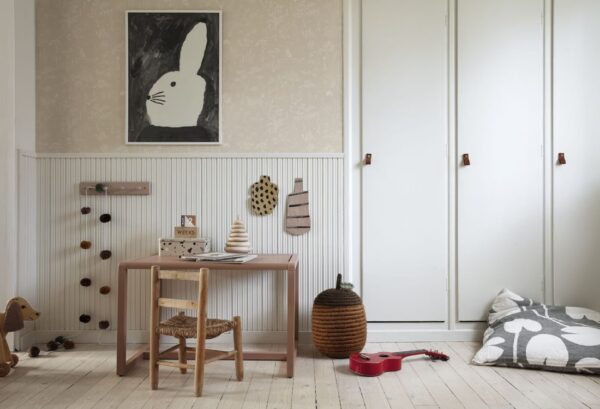 Sandberg tapeet Hollie, Peach 232-14