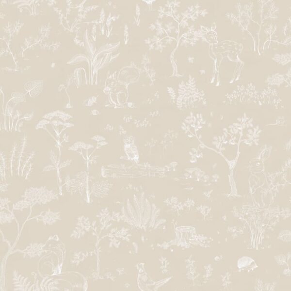 Sandberg tapeet Hollie, Peach 232-14
