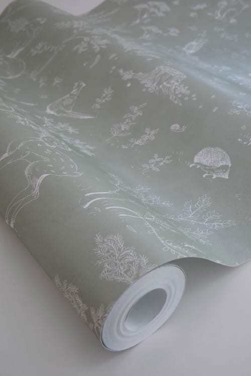 Sandberg tapeet Hollie, Pistachio 232-38