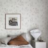 Sandberg tapeet Belle, Sheer Gray 242-21