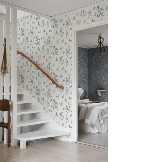 Sandberg tapeet Belle, Ocean Blue 242-36