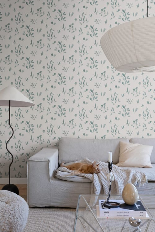 Sandberg tapeet Belle, Ocean Blue 242-36