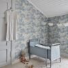 Sandberg tapeet Raphael, Light Blue 444-36