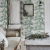 Sandberg tapeet Raphael, Green 444-58
