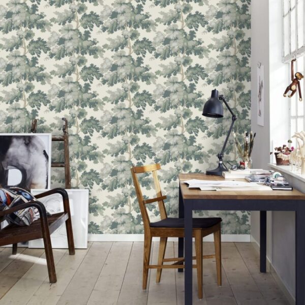 Sandberg tapeet Raphael, Green 444-58
