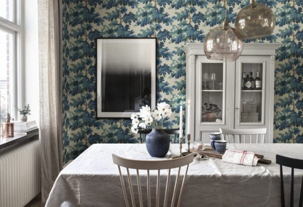 Sandberg tapeet Raphael, Blue 444-66