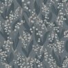 Sandberg tapeet Liljekonvalj, Indigo Blue 479-56