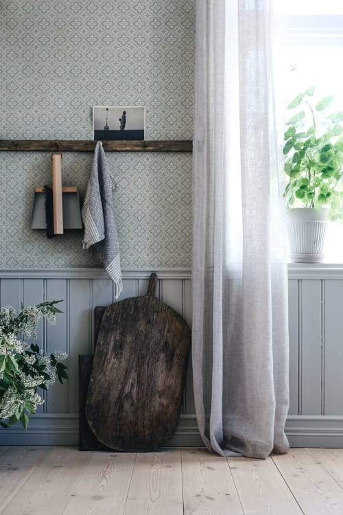 Sandberg tapeet Edvin, Misty Blue 482-16