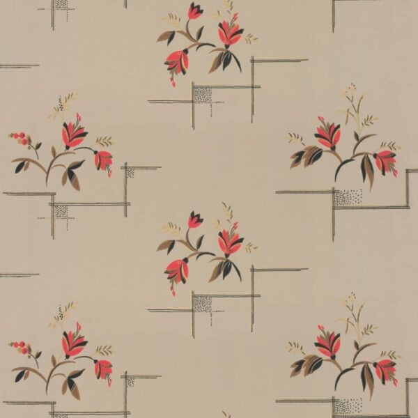 Sandberg tapeet Katarina Brown 483-59