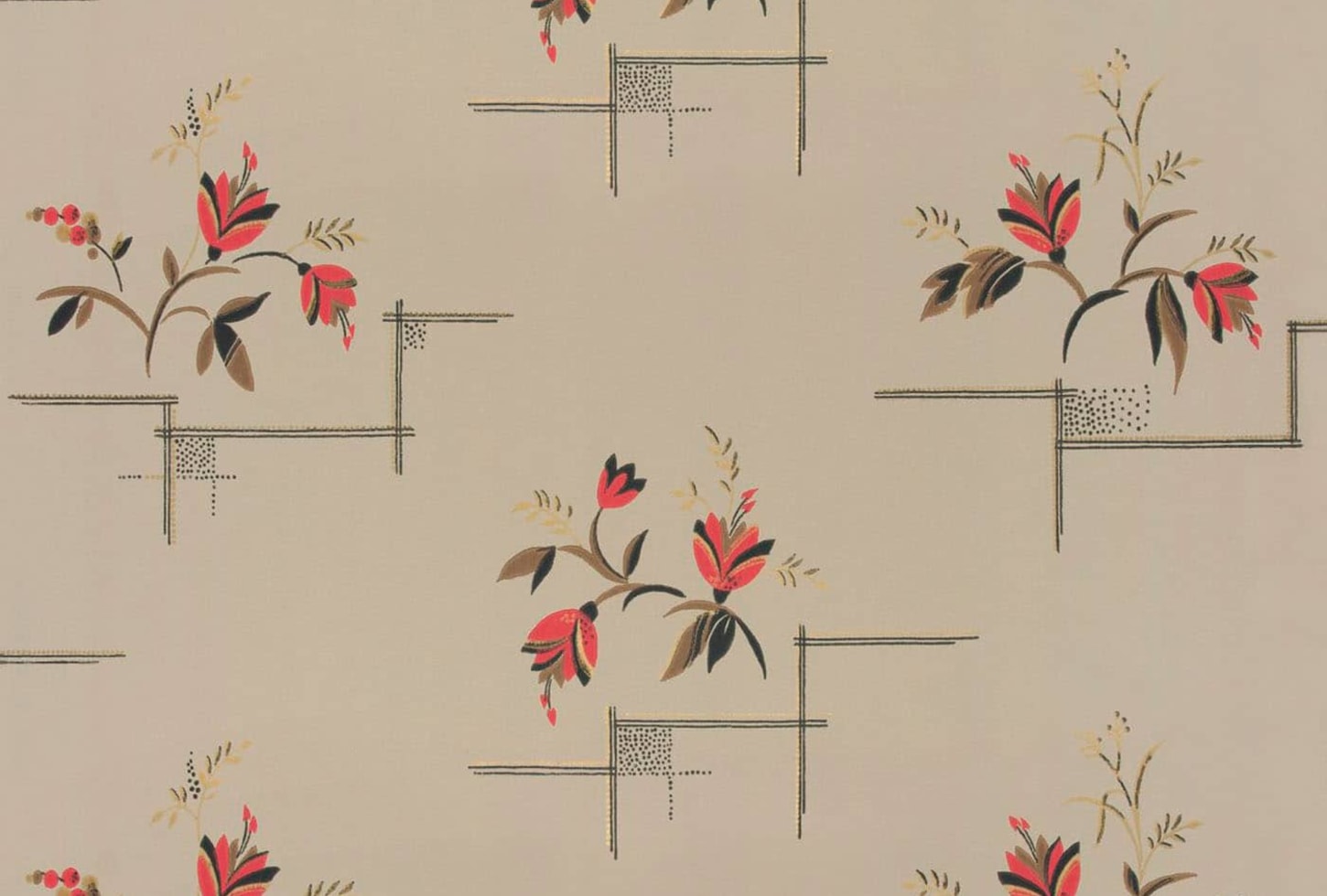 Sandberg tapeet Katarina Brown 483-59