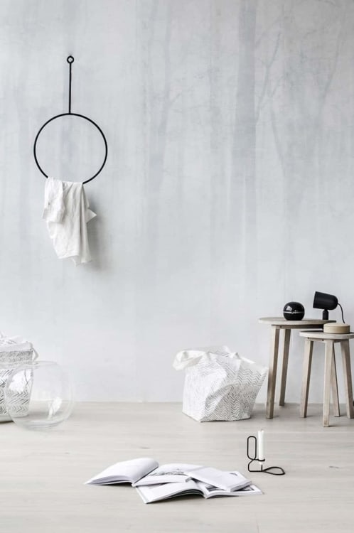 Sandberg pilttapeet Vinterskog Grey 622-18