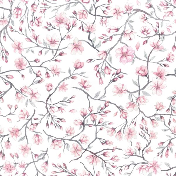 Sandberg pilttapeet Sakura Sky Pink 626-03