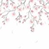 Sandberg pilttapeet Sakura Mural Pink 627-03