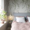 Sandberg pilttapeet Aralia, Moss Green 640-04