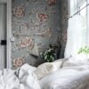 Sandberg pilttapeet Kajsa, Sky Blue 649-26