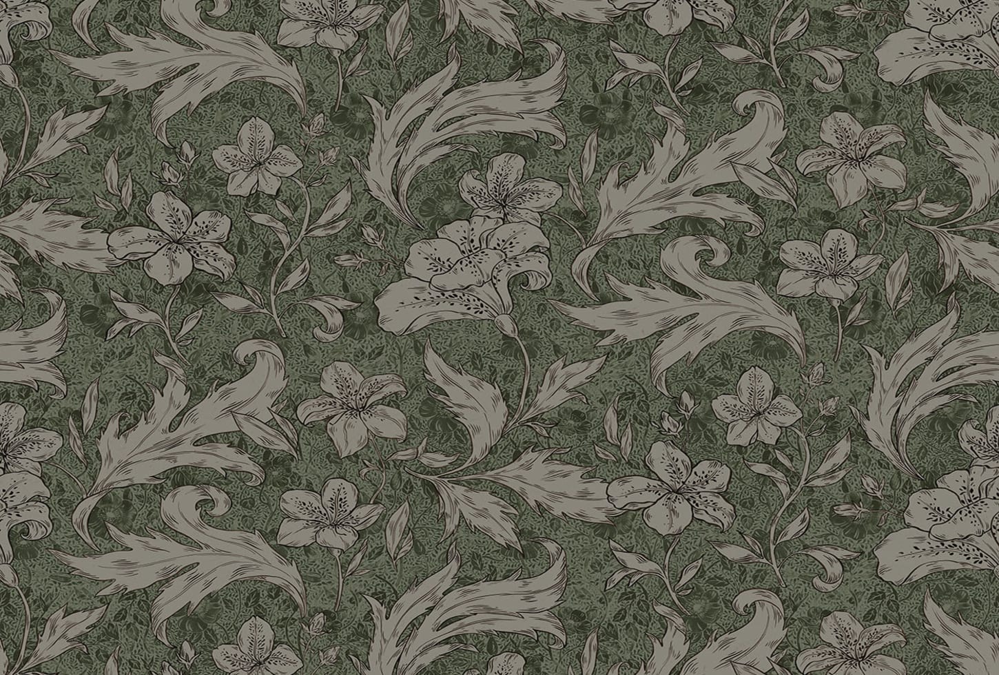 Sandberg pilttapeet Mattias, Forest Green 650-68