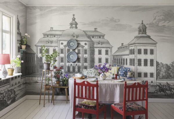 Sandberg pilttapeet Lofstad Slott Graphite 657-31