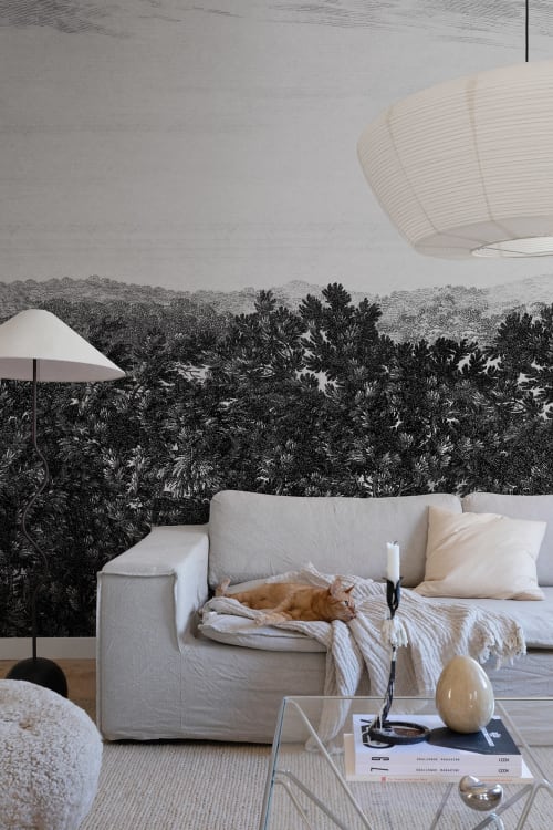 Sandberg pilttapeet Oak View Graphite 658-31