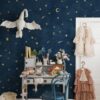 Sandberg pilttapeet Starry Sky, Petrol 659-96