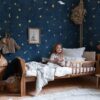 Sandberg pilttapeet Starry Sky, Petrol 659-96