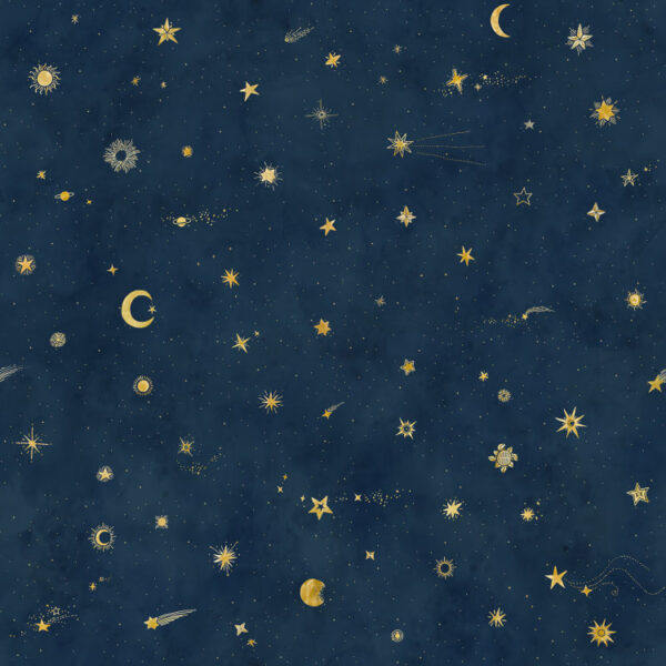 Sandberg pilttapeet Starry Sky, Petrol 659-96