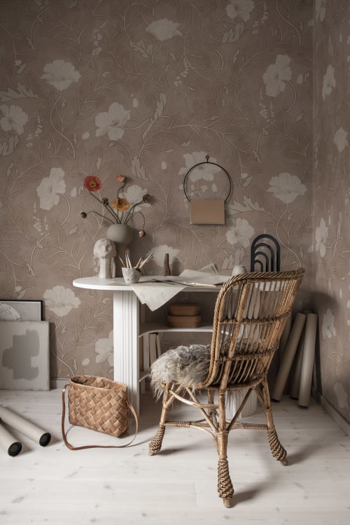 Sandberg pilttapeet Poppy, Blush 660-24