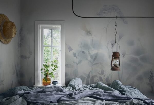 Sandberg pilttapeet Vilda Misty Blue 662-26